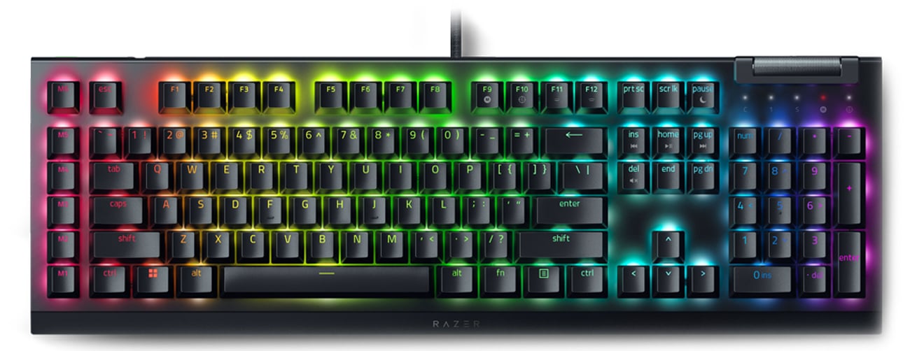 Razer BlackWidow V4 X Yellow Switch - Klawiatury przewodowe